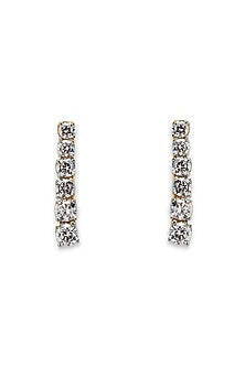 Silver Finish Cubic Zirconia Choker Necklace Set