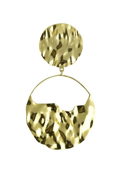 Aziya Hammered Earrings 