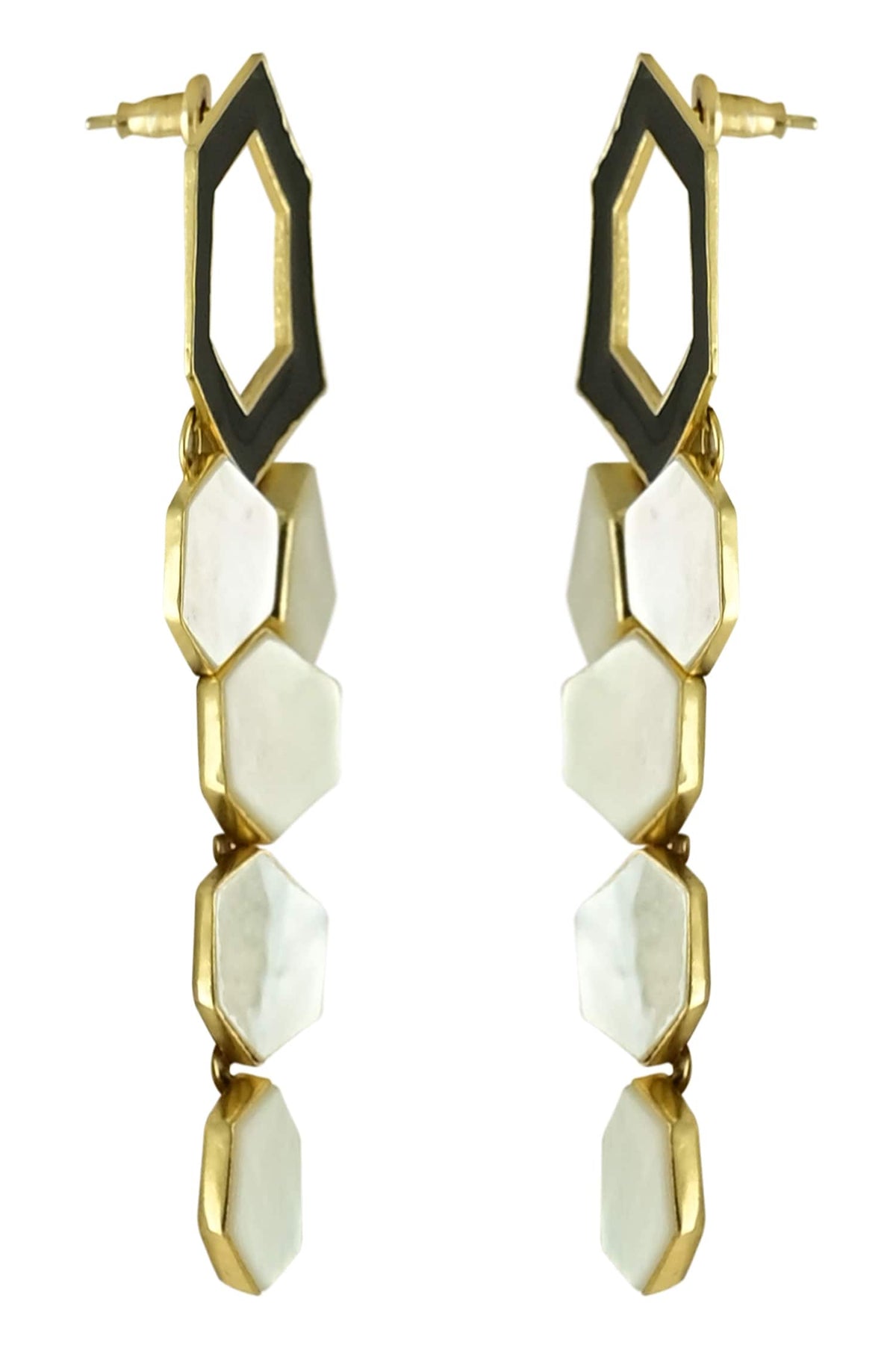 Evelyn Tiered Earrings 