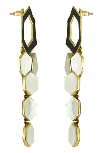 Evelyn Tiered Earrings 
