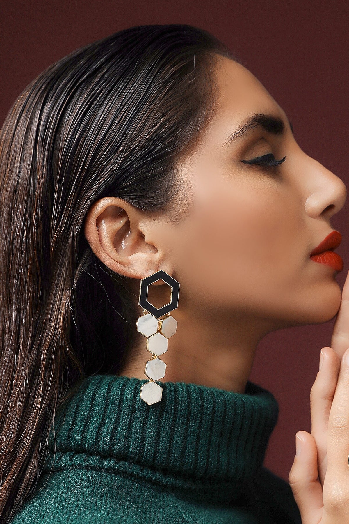 Evelyn Tiered Earrings 