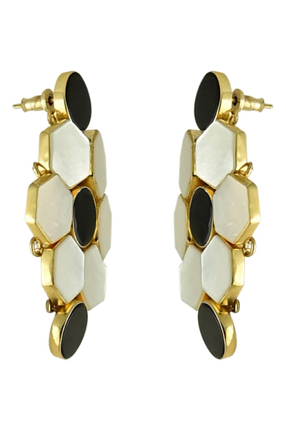 Inara Diamond Shaped Earrings 