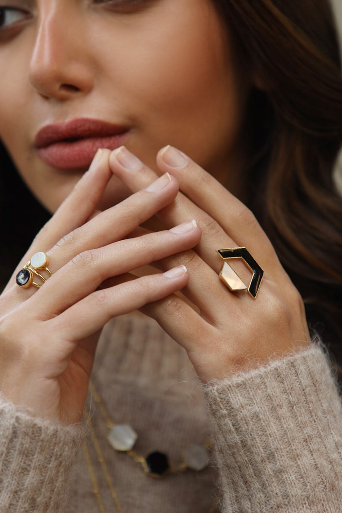 Lyza Geometric Shape Ring 