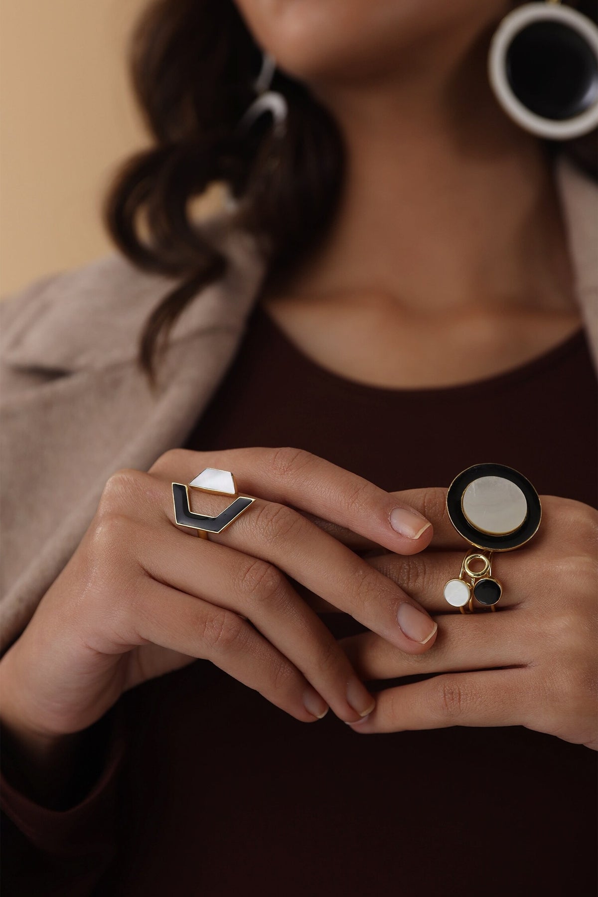 Lyza Geometric Shape Ring 