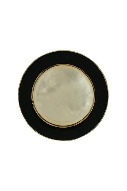 Alyssa Circular Shaped Studs 