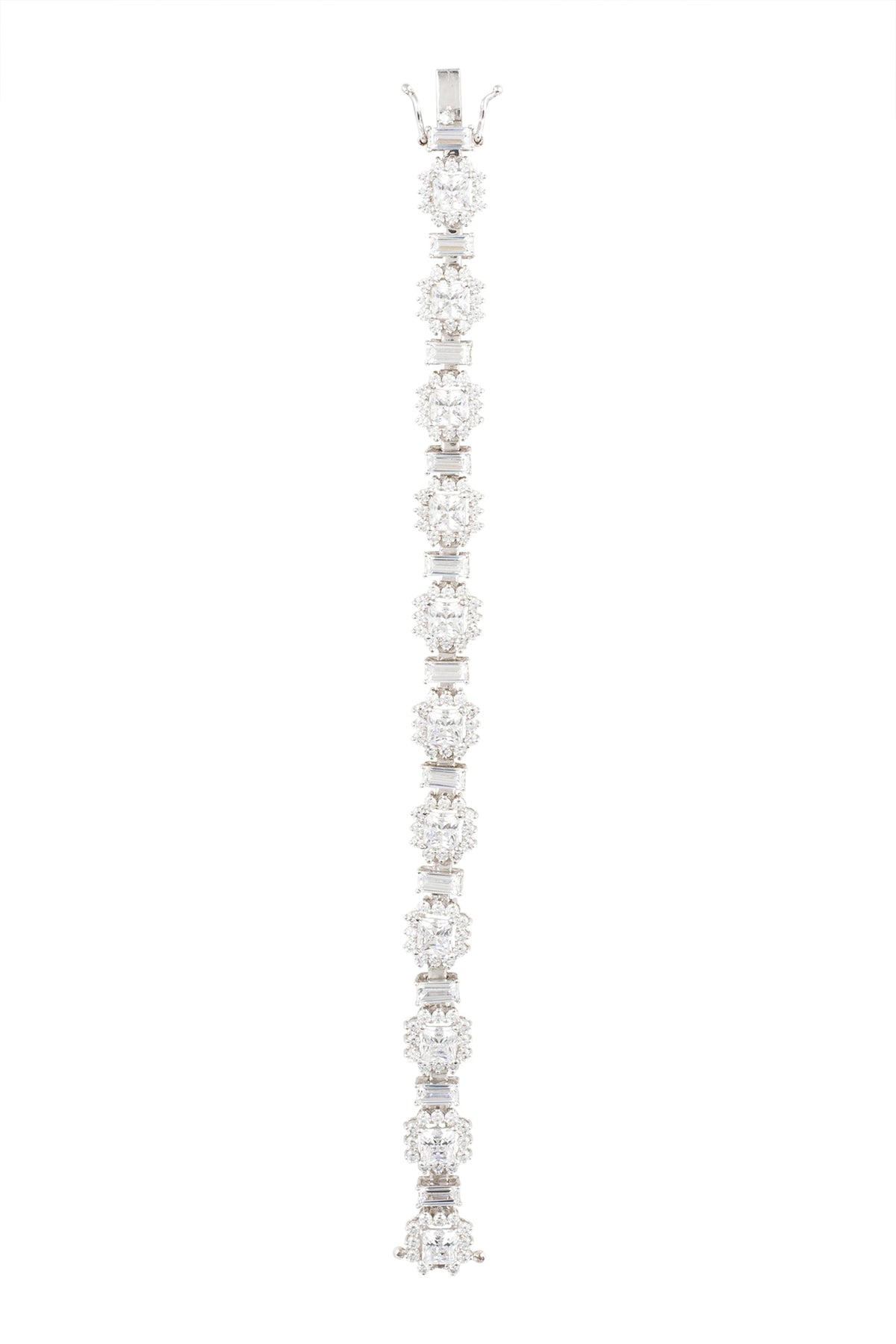 White Finish Swarovski Bracelet