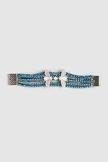 Blue Zircon Butterfly Bracelet