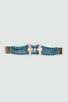 Blue Zircon Butterfly Bracelet