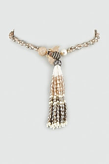 Brown Beaded Necklace