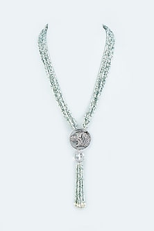 Sea Green Beaded Mala