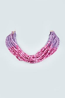 Pink & Purple Beaded Mala