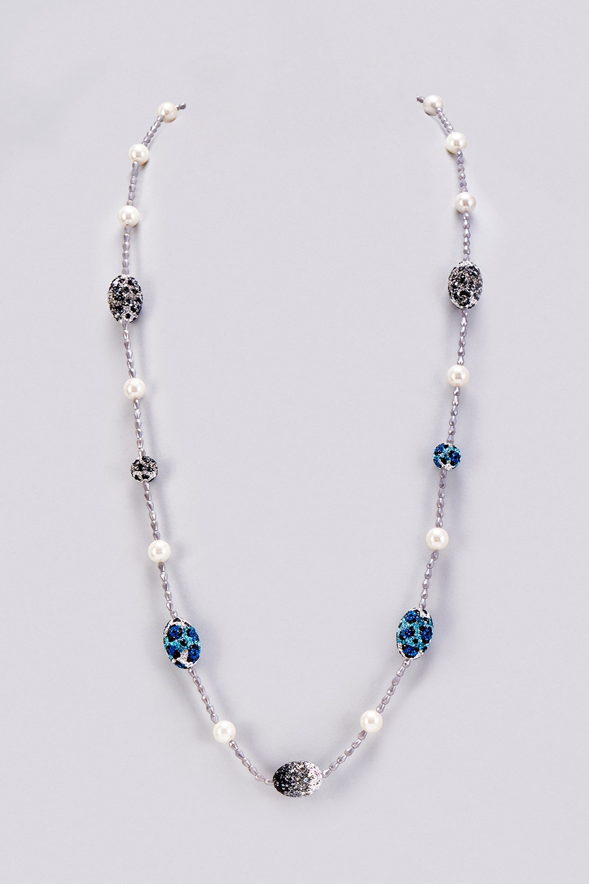 Multi-Colored Swarovski Long Necklace