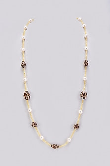 Yellow Swarovski Long Necklace
