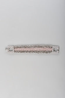 Rose Gold Finish Crystal Bracelet