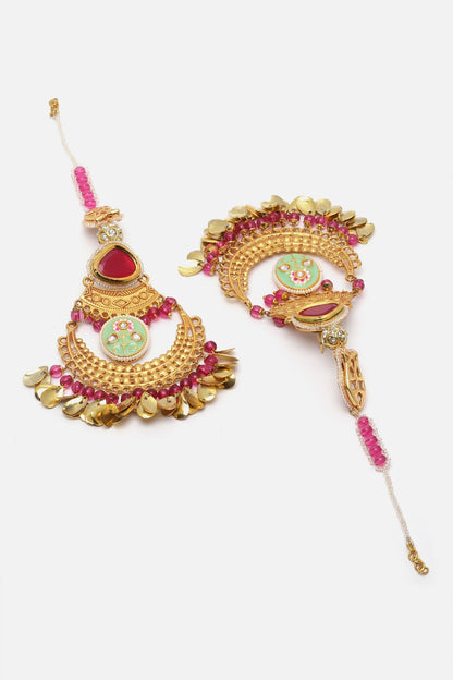 Floral Pattern Chandbalis 