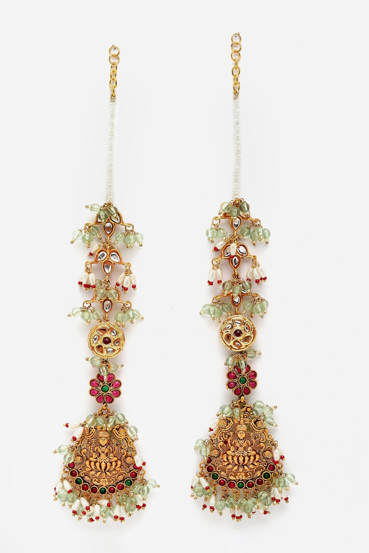Temple Dangler Earrings 