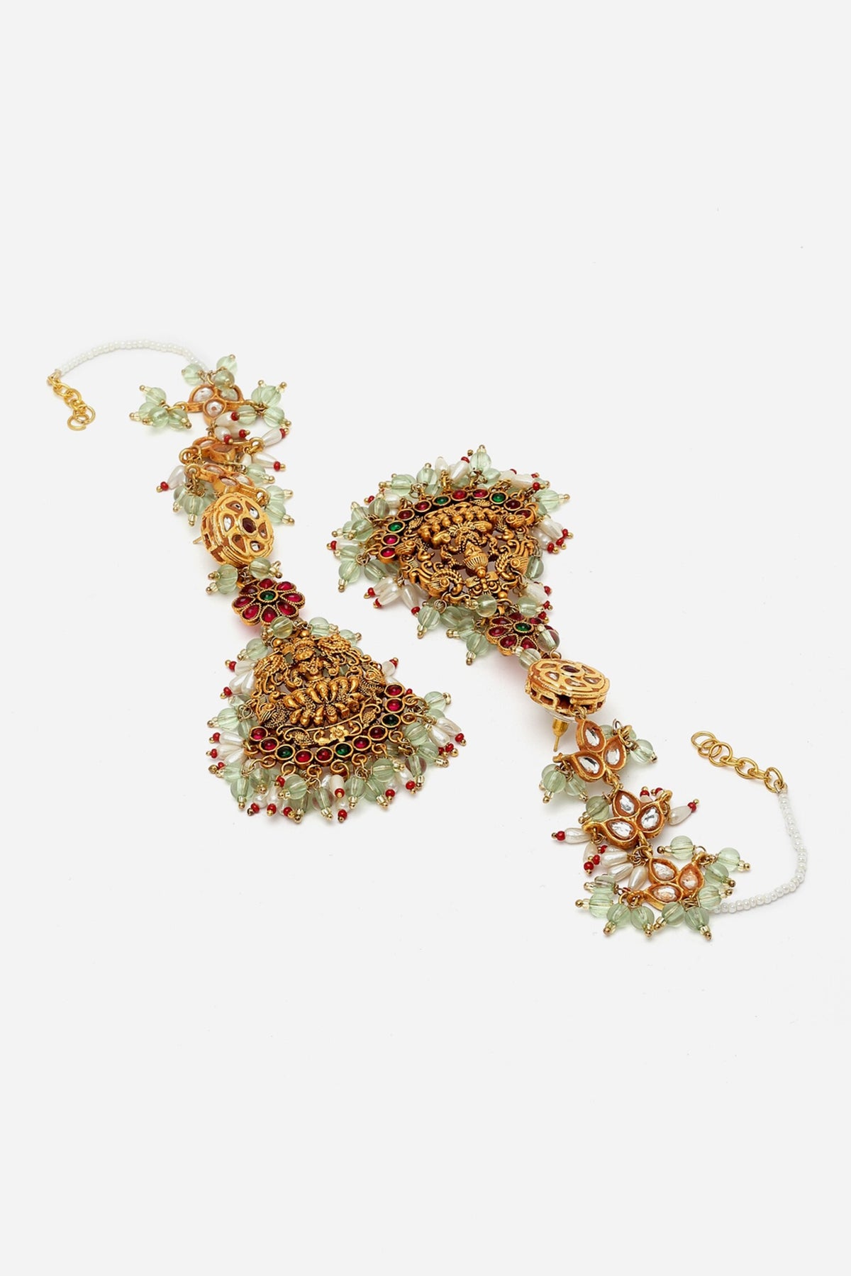 Temple Dangler Earrings 