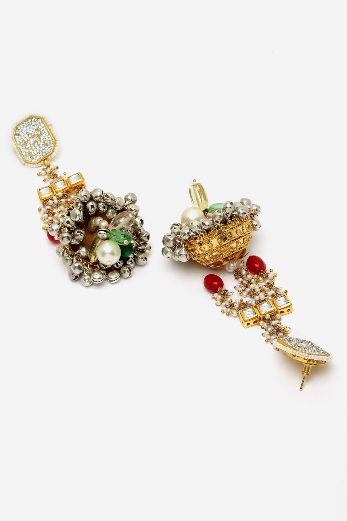 Ghungroo Drop Long Jhumkis 