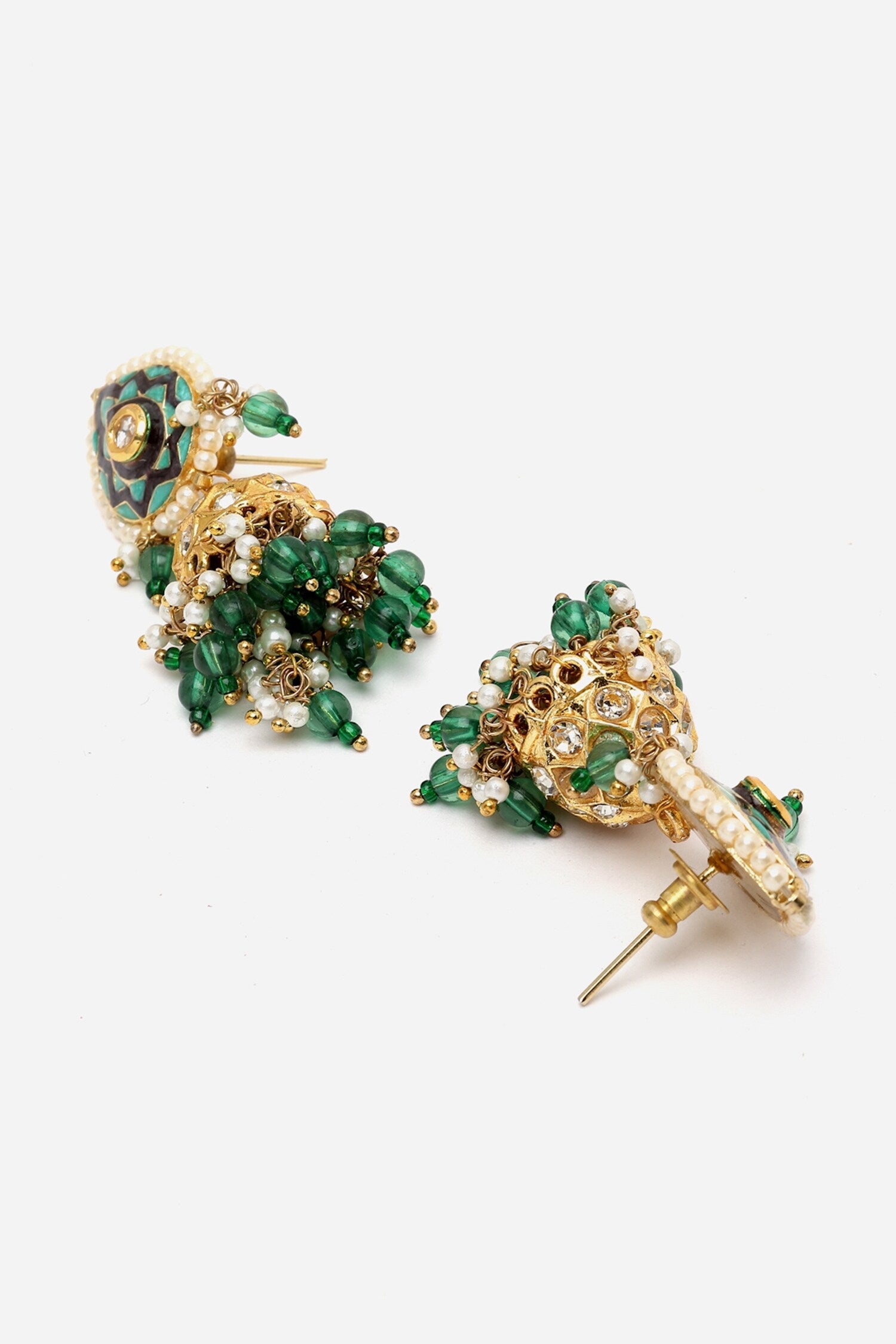 Tear Drop Shape Jhumkis 