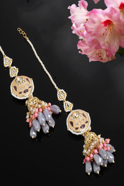 Embellished Meenakari Jhumkas 