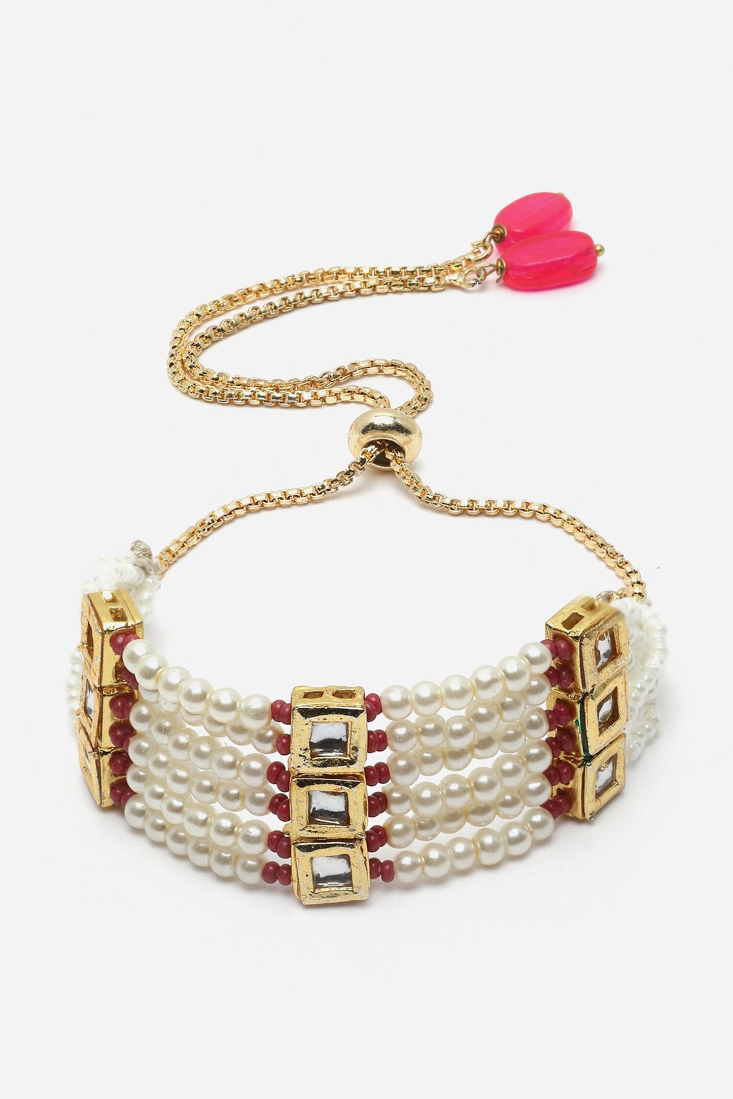 Multi Layered Pearl Bracelet 