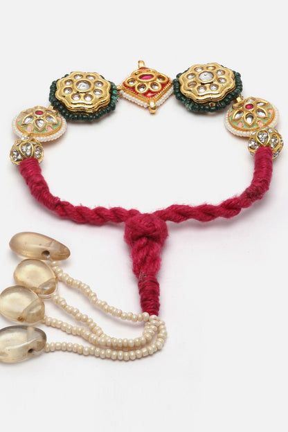 Kundan Embellished Bracelet 