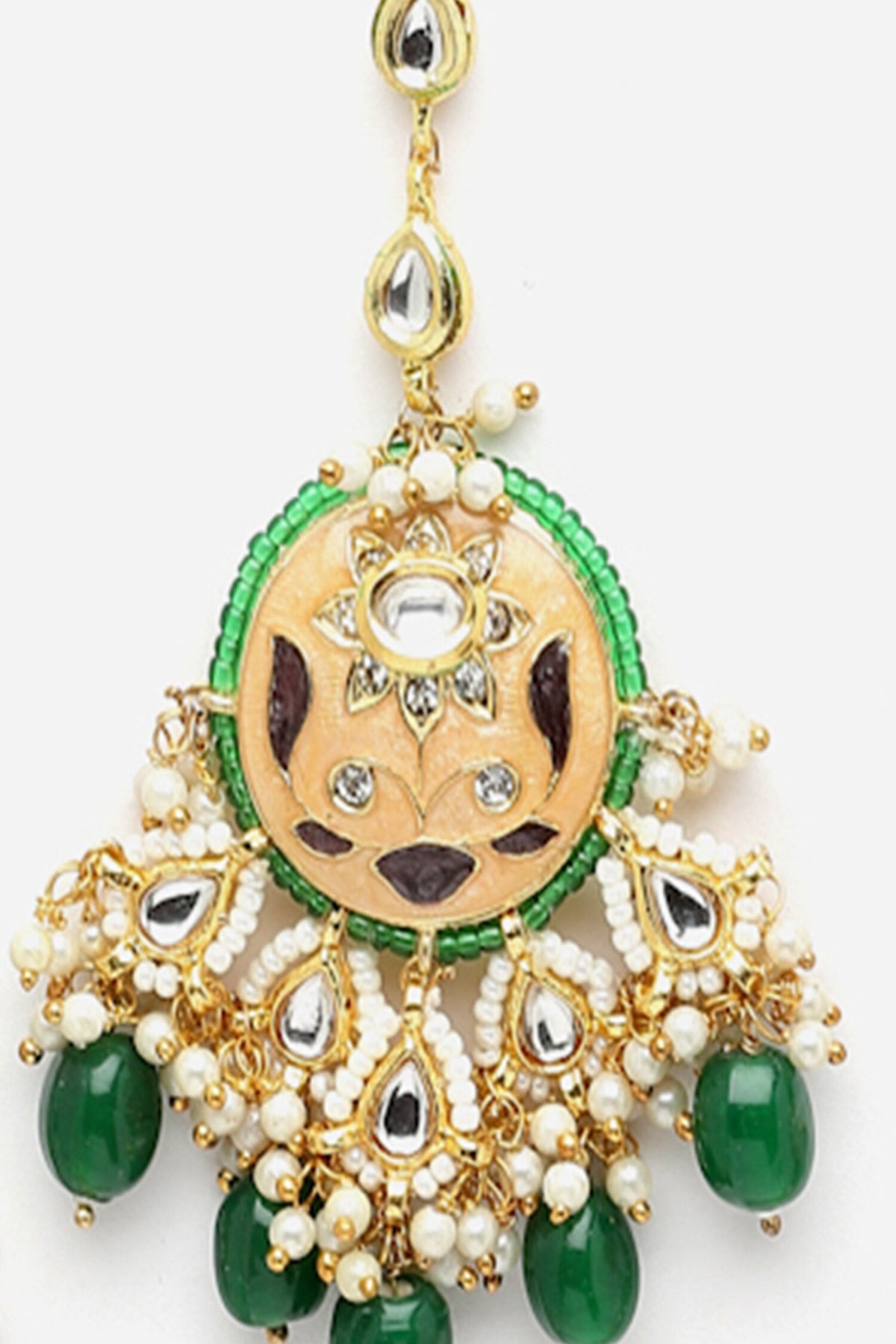 Meenakari Work Maangtikka 