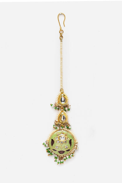 Kundan Embellished Maangtikka 