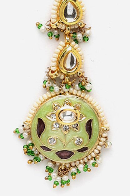 Kundan Embellished Maangtikka 