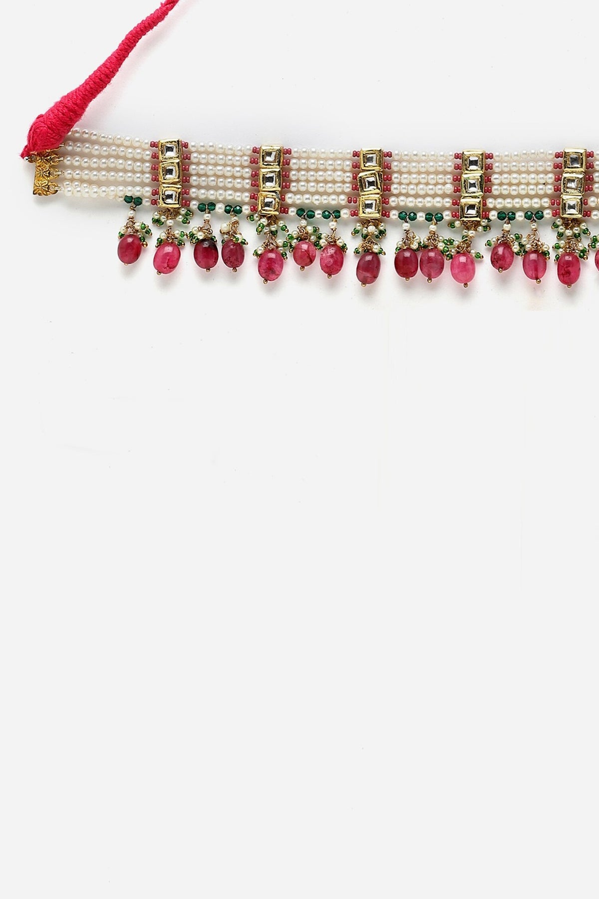 Multi Layered Pearl Choker 