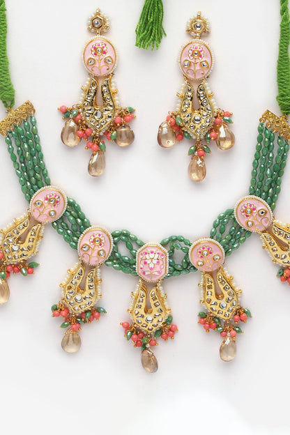 Kundan Embellished Choker Set 
