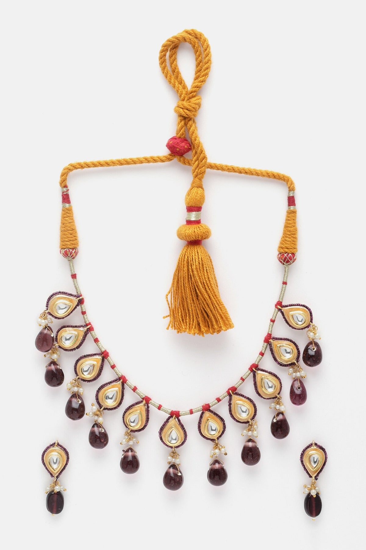 Kundan Drop Choker Set 