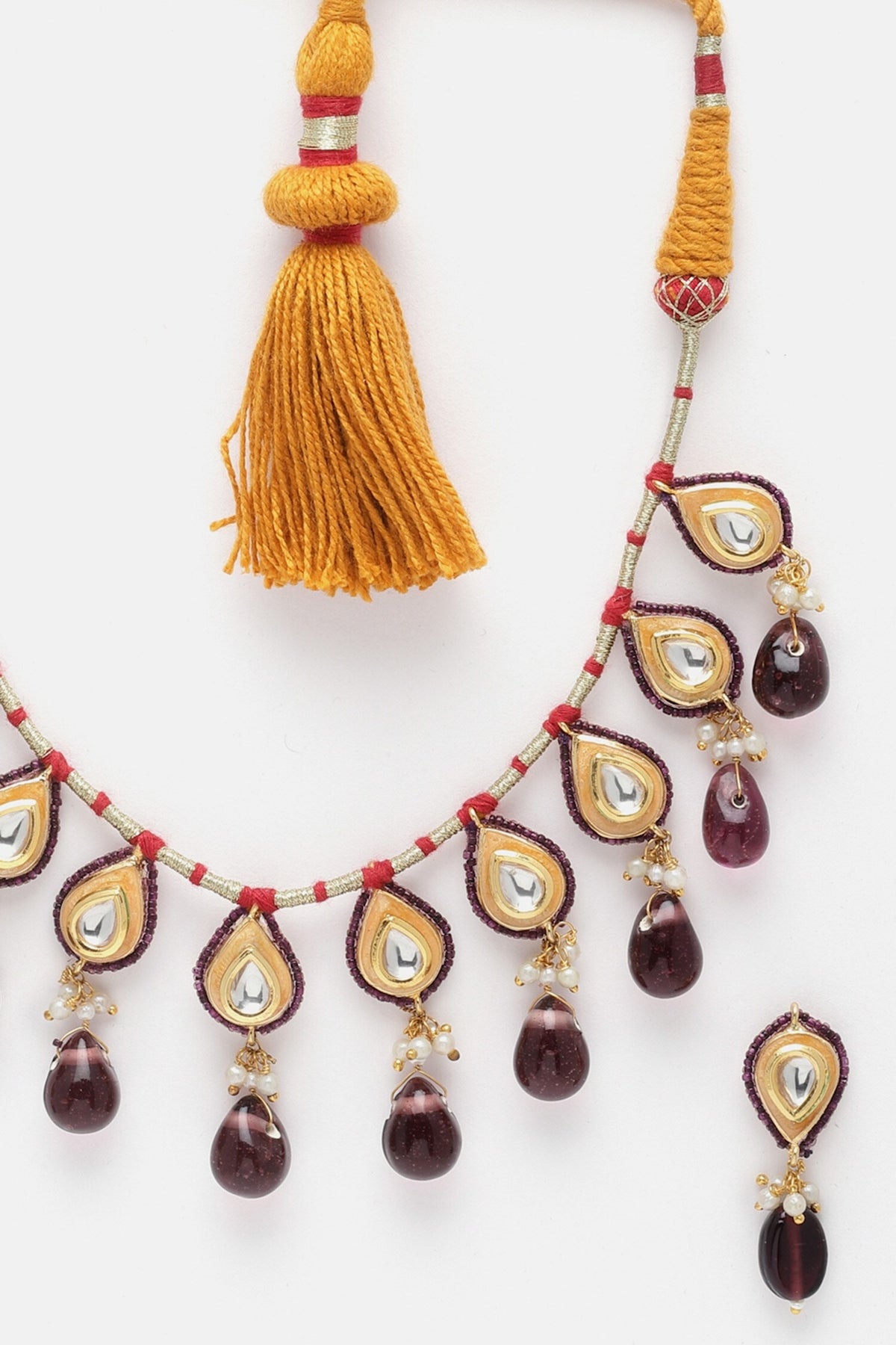 Kundan Drop Choker Set 