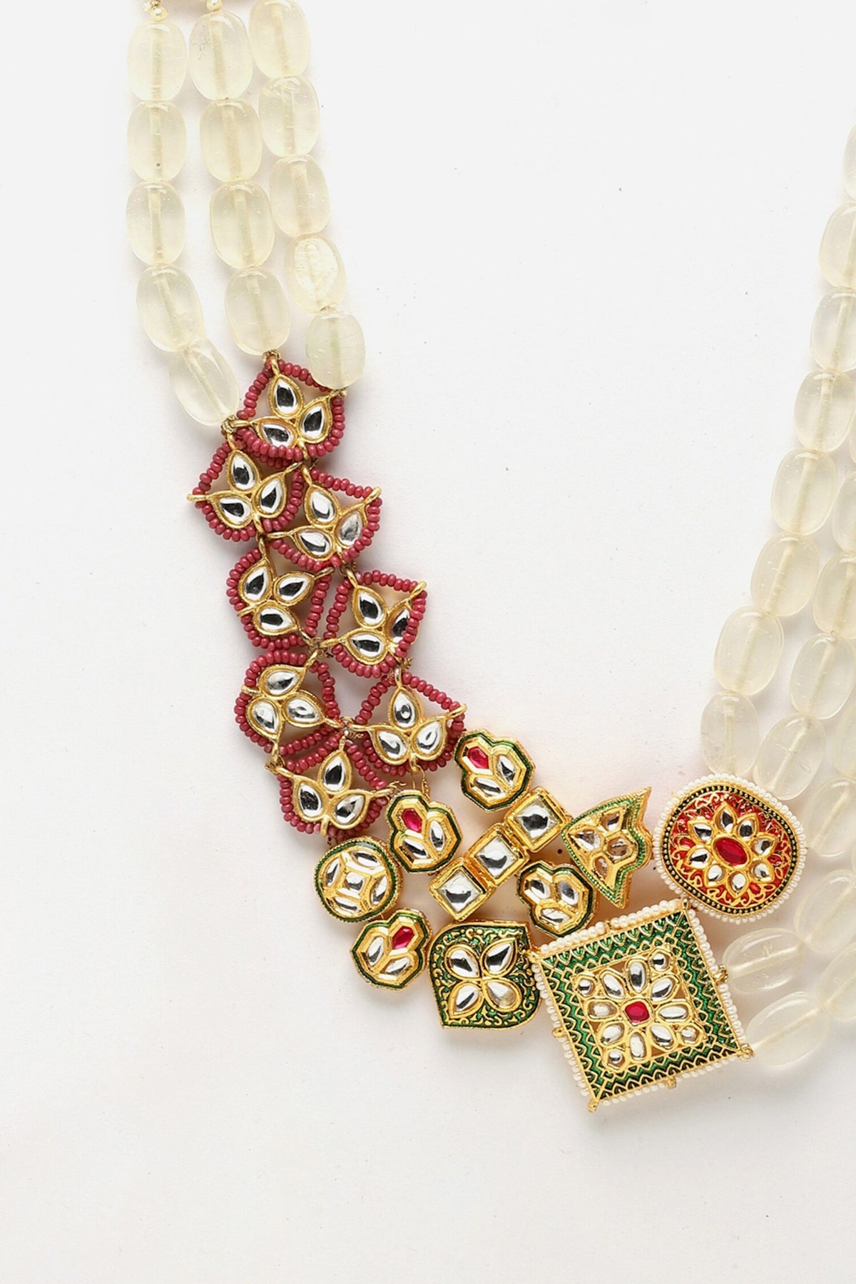Beaded Multi Layer Necklace 