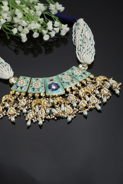 Meenakari Work Choker 