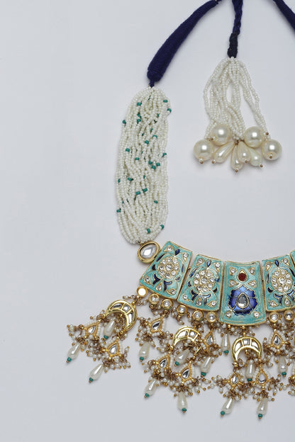 Meenakari Work Choker 