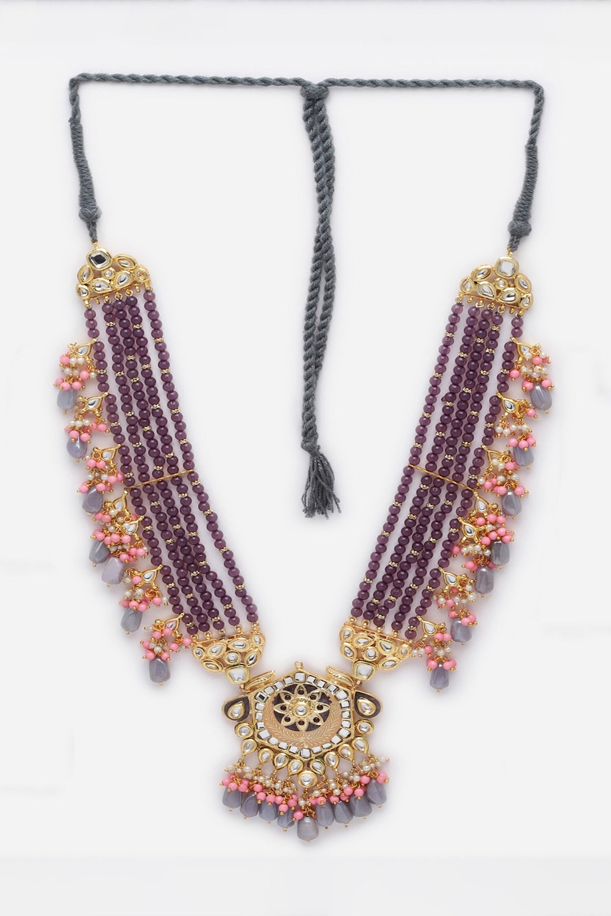 Multi-Layered Long Pendant Necklace 
