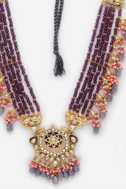 Multi-Layered Long Pendant Necklace 