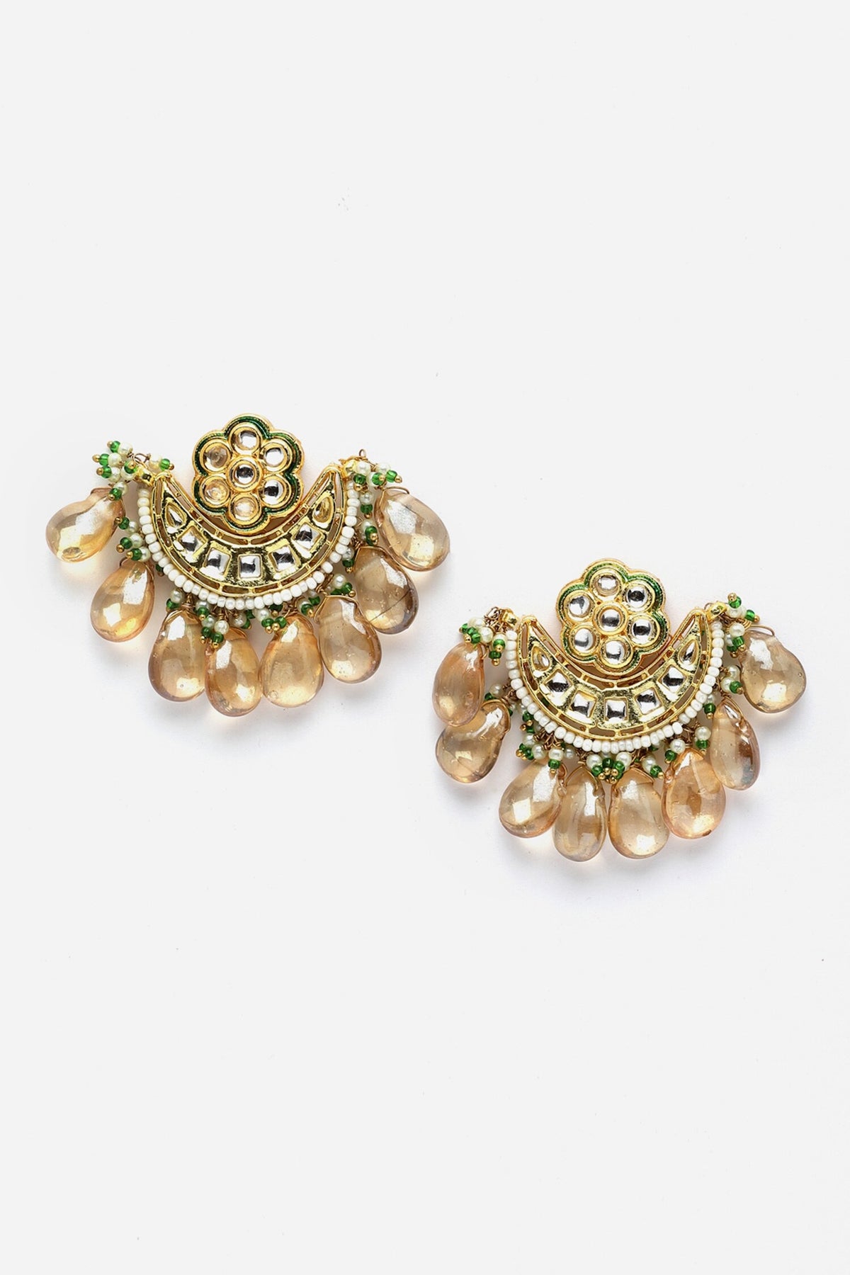 Kundan Embellished Layered Necklace Set 