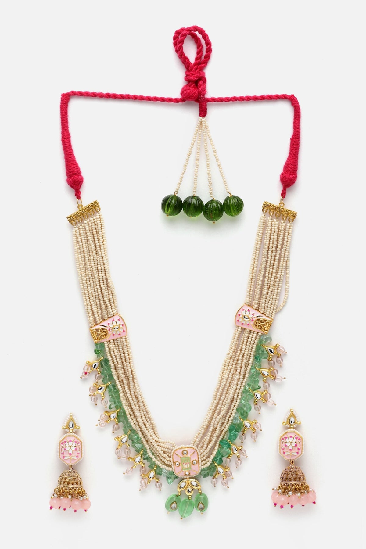 Pearl Layered Necklace Set 