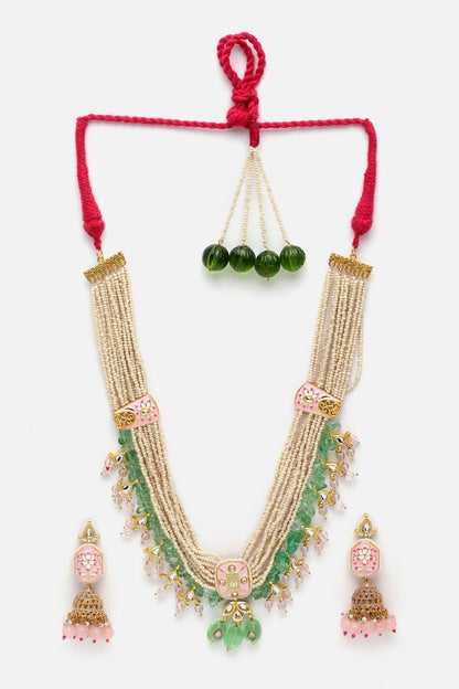 Pearl Layered Necklace Set 
