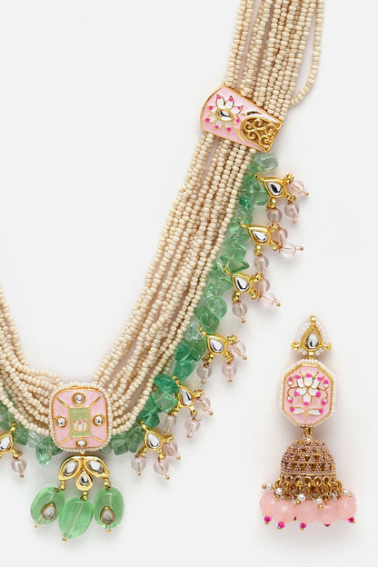 Pearl Layered Necklace Set 