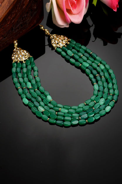 Layered Stone Necklace 