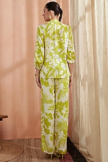 Spring Green Bemberg Lenzing Modal Co-Ord Set