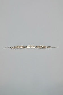 Gold Finish Pearl Head Gear