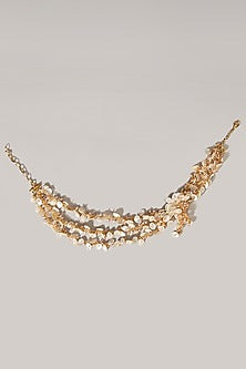 White Beaded Necklace Set