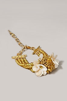 Gold Finish Crystal Bracelet