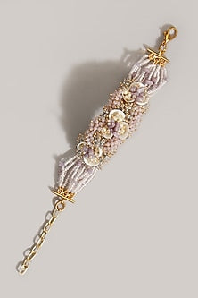 Lilac Crystal Choker Necklace
