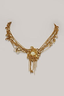 Beige Shell Necklace