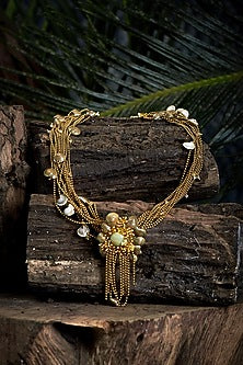 Beige Shell Necklace
